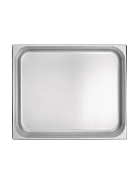 Bac Gastronorme inox GN 2/1 100mm Vogue - 29L