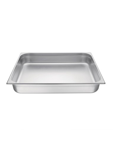 Bac Gastronorme inox GN 2/1 100mm Vogue - 29L