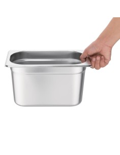 Bac Gastronorme inox GN 1/4 Vogue 4L - Vente en ligne 2
