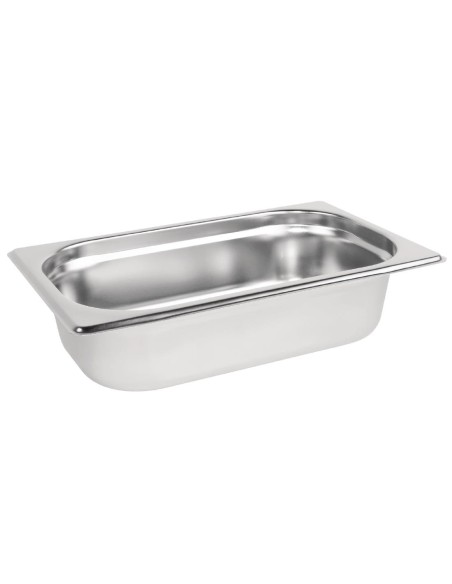 Bac Gastronorme inox GN 1/4 65mm Vogue - 1,7L