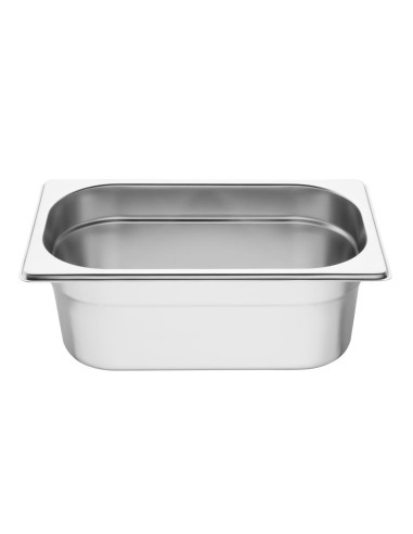 Bac Gastronorme inox GN 1/4 100mm Vogue - 2,5 L