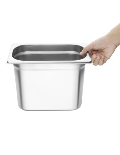 Bac Gastronorme inox GN 1/4 200mm Vogue - 5,2 L 2
