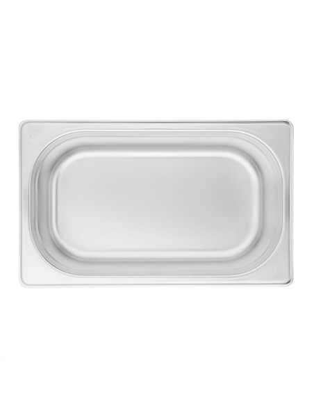 Bac Gastronorme inox GN 1/4 100mm Vogue - 2,5 L