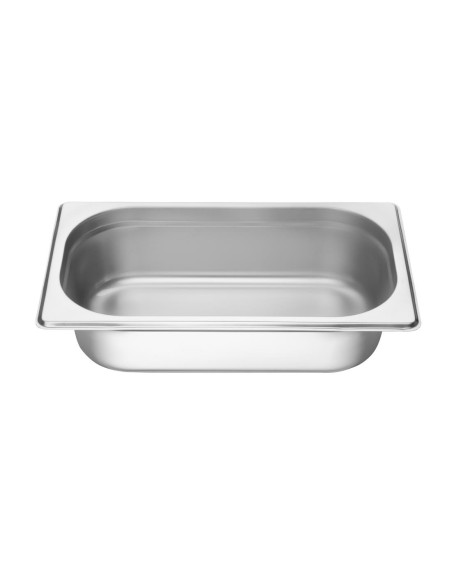 Bac Gastronorme inox GN 1/4 65mm Vogue - 1,7L