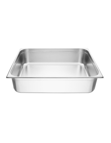 Bac Gastronorme inox GN 2/1 150mm Vogue - 43L
