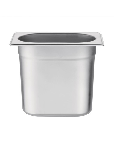 Bac Gastronorme inox GN 1/9 150mm Vogue - 1L