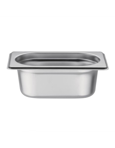 Bac Gastronorme inox GN 1/9 65mm Vogue - 0,6L