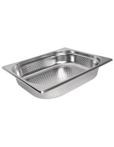 Bac Gastronorme inox perforé GN 1/2 Vogue - 6,2 L