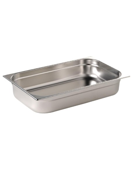 Bac Gastronorme inox GN 1/1 65mm Vogue - 9L