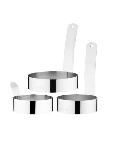 Cercle à oeufs Vogue - Acier inoxydable 8 cm
