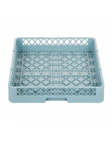 Casier de lavage pour couverts Vogue - 500x500 mm, bleu