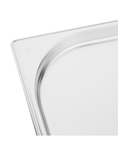 Bac Gastronorme inox GN 1/2 20mm Vogue