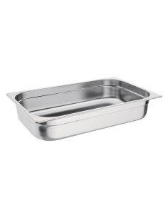 Bac Gastronorme inox GN 1/1 100mm Vogue - 13,5 L