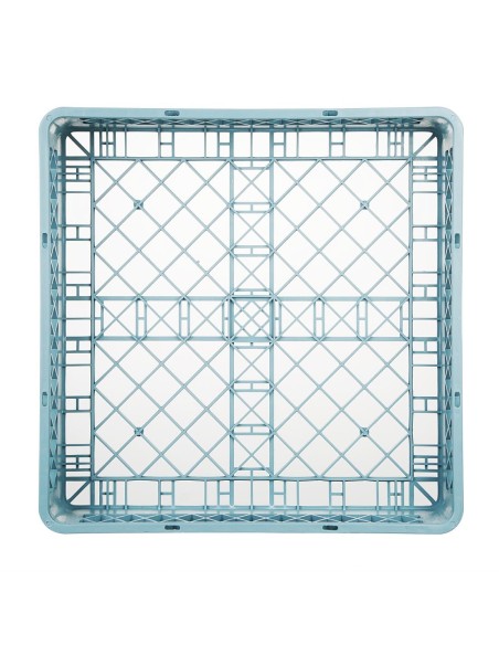 Casier de lavage ouvert Vogue - 500x500 mm bleu