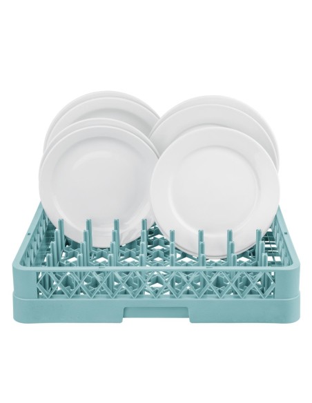 Casier de lavage-stockage assiettes Vogue - 500x500 mm