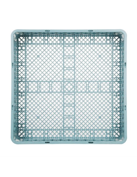 Casier de lavage pour couverts Vogue - 500x500 mm, bleu