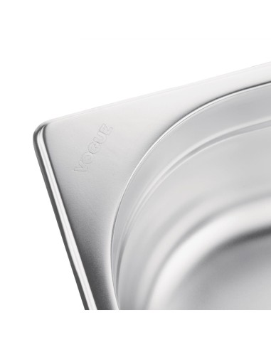 Bac Gastronorme inox GN 1/1 100mm Vogue - 13,5 L