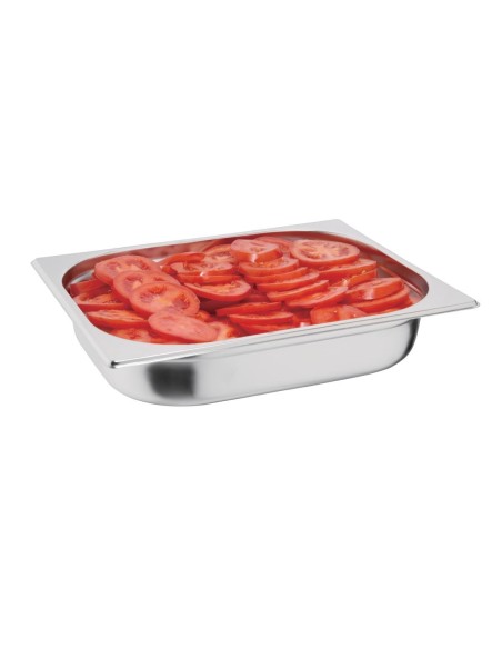 Bac Gastronorme inox GN 1/2 65mm Vogue - 4L