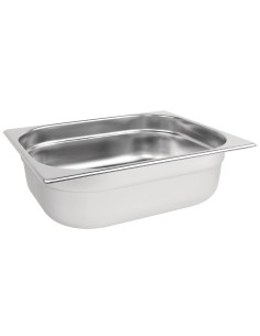 Bac Gastronorme inox GN 1/2 100mm Vogue - 6,2 L
