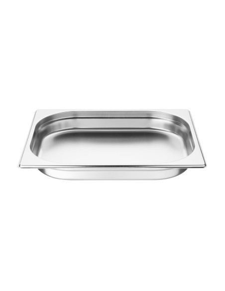 Bac Gastronorme inox GN 1/2 40mm Vogue - 2,5 L