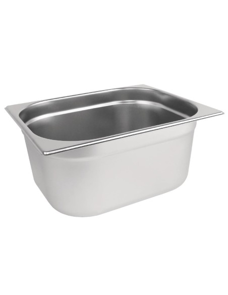 Bac Gastronorme inox GN 1/2 150mm Vogue - 9L