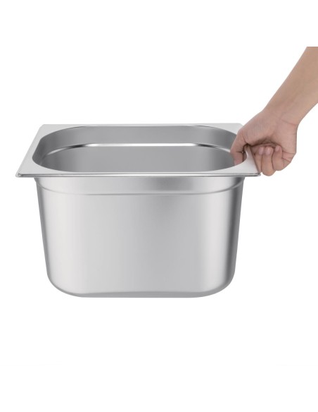 Bac Gastronorme inox GN 1/2 200mm Vogue - 12 L