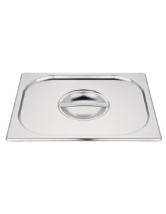 Couvercle GN 1/2 inox Vogue - Qualité 201