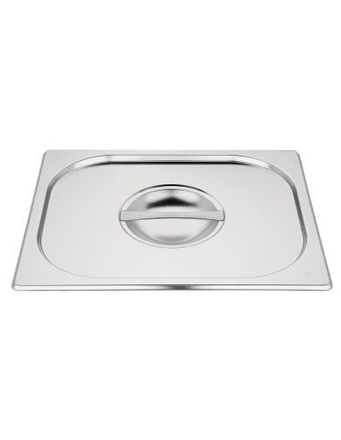 Couvercle GN 1/2 inox Vogue - Qualité 201
