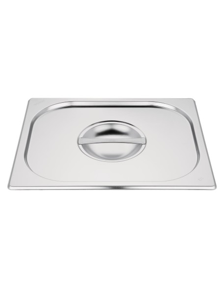 Couvercle GN 1/2 inox Vogue - Qualité 201