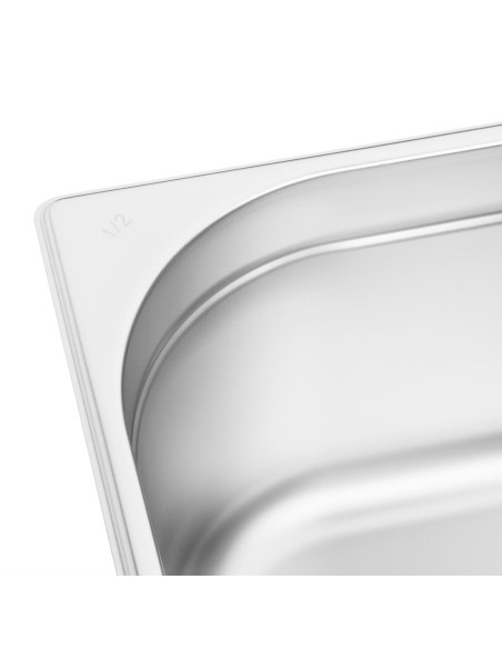 Bac Gastronorme inox GN 1/2 150mm Vogue - 9L