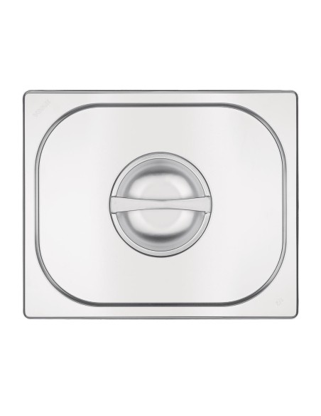 Couvercle GN 1/2 inox Vogue - Qualité 201