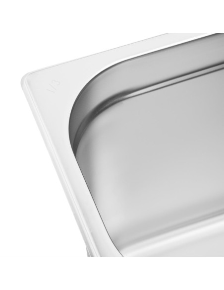 Bac Gastronorme inox GN 1/3 200mm Vogue