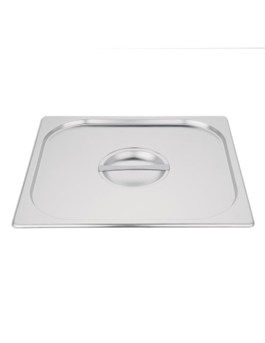 Couvercle GN 2/3 inox Vogue - Qualité professionnelle