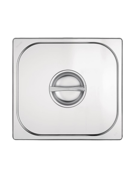 Couvercle GN 2/3 inox Vogue - Qualité professionnelle