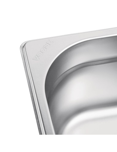 Bac Gastronorme inox GN 1/3 Vogue - 3,7 L