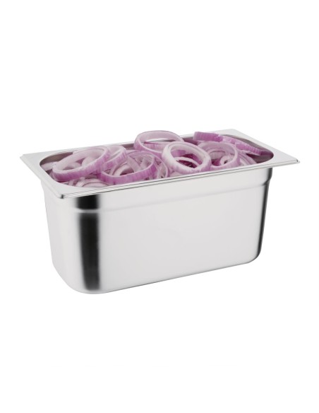 Bac Gastronorme inox GN 1/3 150mm Vogue - 5,7L