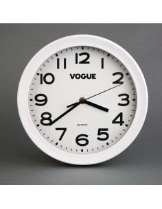 Horloge de cuisine Vogue - 240 mm blanc
