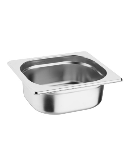 Bac Gastronorme inox GN 1/6 65mm Vogue - 1L