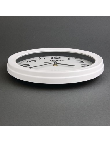 Horloge de cuisine Vogue - 240 mm blanc