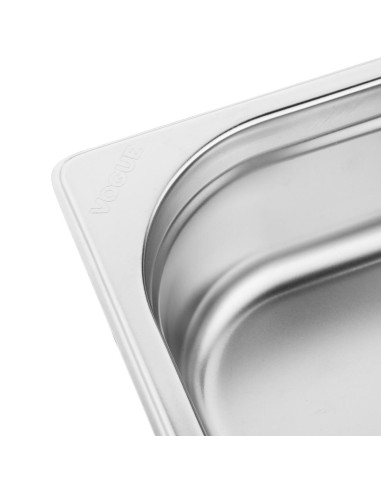 Bac Gastronorme inox GN 1/6 65mm Vogue - 1L