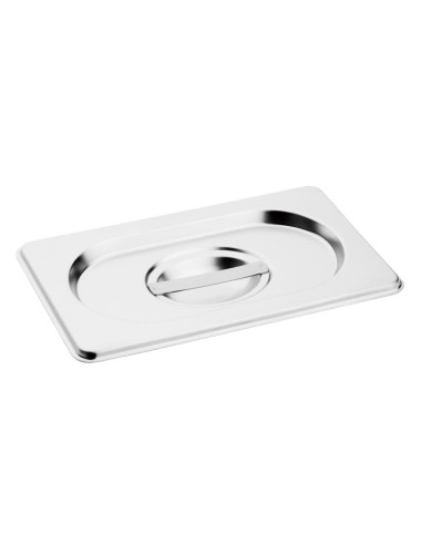 Couvercle GN 1/4 inox Vogue - Durable et polyvalent