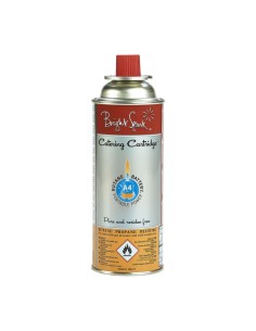 Recharge gaz butane propane 220g - Lot de 12 Bright Spark