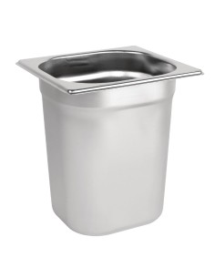 Bac Gastronorme inox GN 1/6 200mm Vogue - 3L