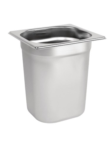 Bac Gastronorme inox GN 1/6 200mm Vogue - 3L