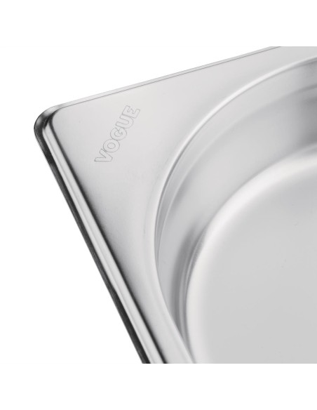 Bac Gastronorme inox GN 1/1 40mm Vogue - 5,8 L