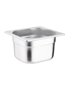 Bac Gastronorme inox GN 1/6 Vogue 100mm - 1,7L