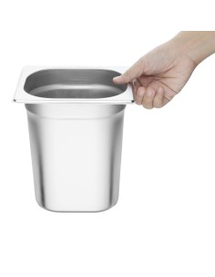 Bac Gastronorme inox GN 1/6 200mm Vogue - 3L 2