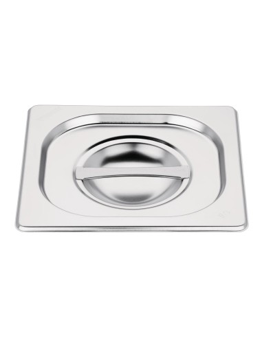 Couvercle GN 1/6 inox Vogue - Qualité 201