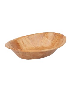 Corbeille ovale en bois grand modèle Olympia - 305x229 mm