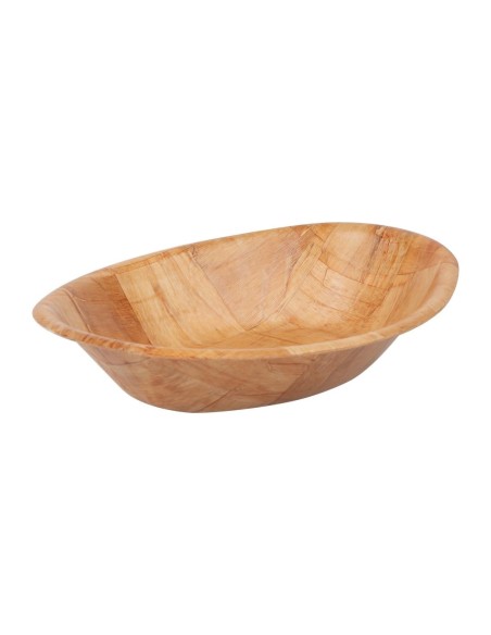 Corbeille ovale en bois grand modèle Olympia - 305x229 mm